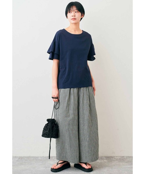 ガウチョパンツ 白 ホワイトのおすすめ人気商品一覧 通販 - Yahoo