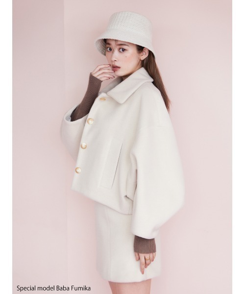 SNIDEL（スナイデル） ステンカラーコート FREE ホワイト レディース