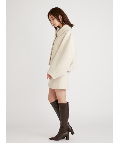 SNIDEL（スナイデル） ステンカラーコート FREE ホワイト レディース