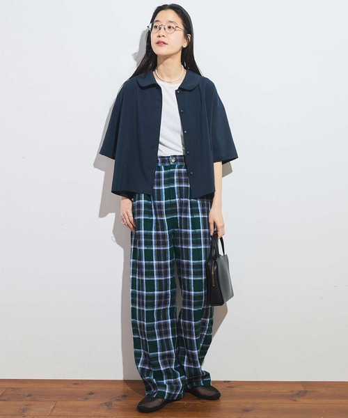 Fig London チノパンツ fig London（フィグロンドン） パンツ ○Olive pants レディース