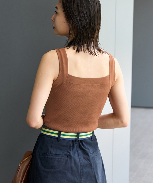 タンクトップ ノースリーブ アメスリニットタンクトップ レディース JOURNAL STANDARD タンクトップ ノースリーブ アメスリニット