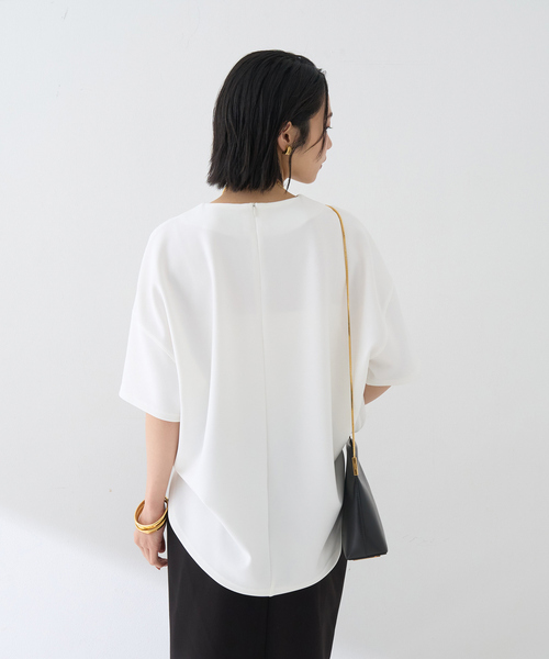 Rouge vif（ルージュ ヴィフ） uvカット ブラウス シャツ 「接触冷感 