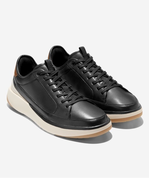 【メンズ】COLE HAAN レザー スニーカー COLE HAAN スニーカー グランドプロ オールデイ コート レザー