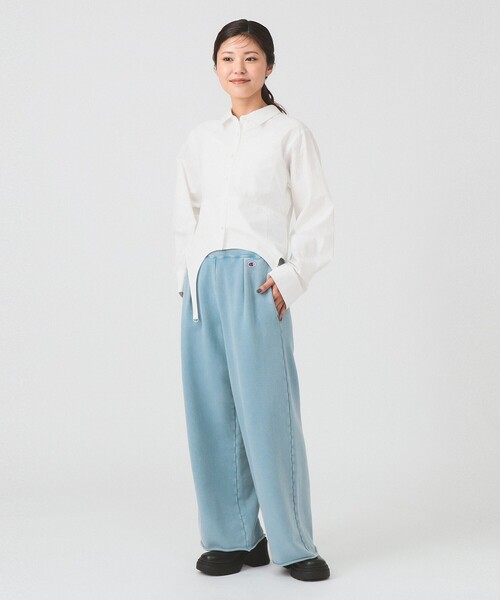 セブンデイズ別注！バイカラー チャンピオン スウェットパーカ/パンツ