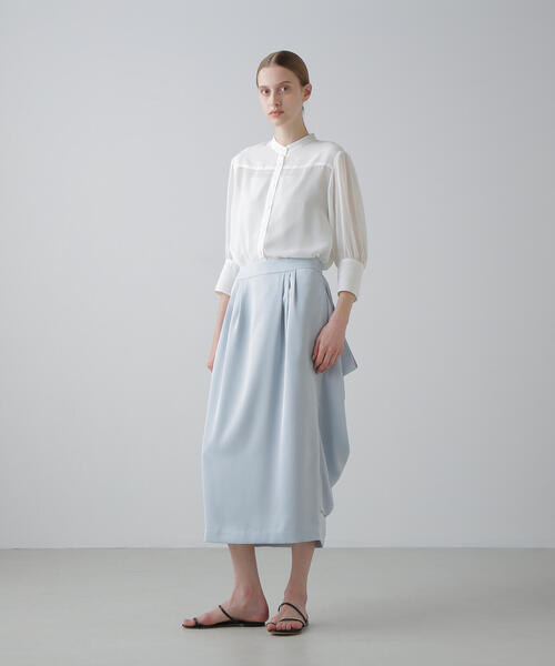 ADORE（アドーア） ブラウス シャツ ソフトシフォンジョーゼット