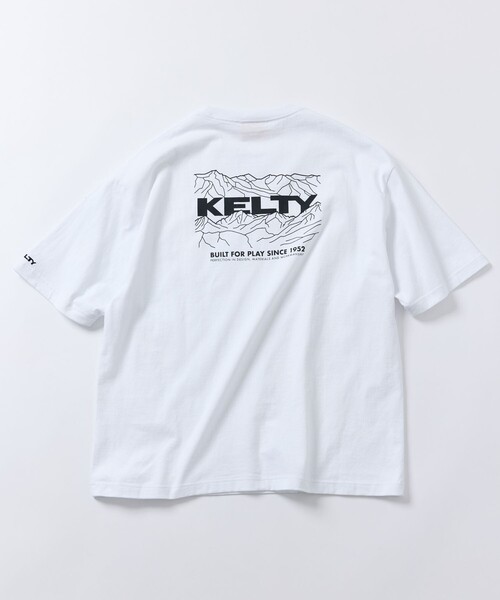 「FREAK'S STORE」 「KELTY」半袖Tシャツ MEDIUM アッシュグレー メンズ