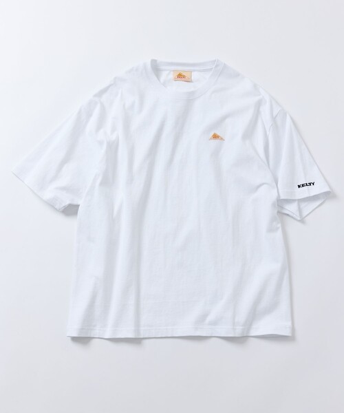 「FREAK'S STORE」 「KELTY」半袖Tシャツ MEDIUM アッシュグレー メンズ