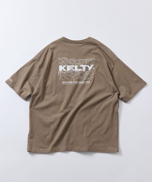 「FREAK'S STORE」 「KELTY」半袖Tシャツ MEDIUM アッシュグレー メンズ
