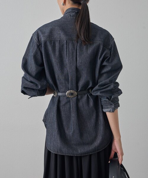 Loungedress（ラウンジドレス） ブラウス シャツ デニムボウタイ