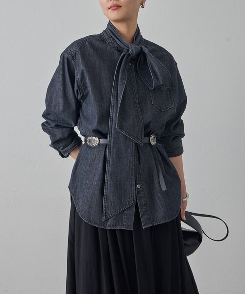 Loungedress（ラウンジドレス） ブラウス シャツ 「20周年限定」デニム