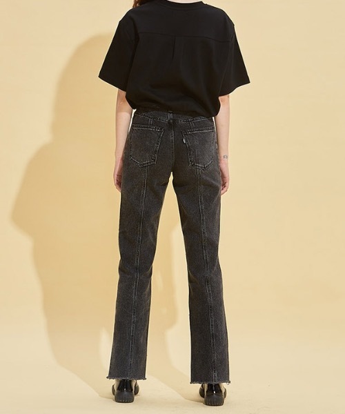 [RSVP] Denim брюки 1 черный женский 