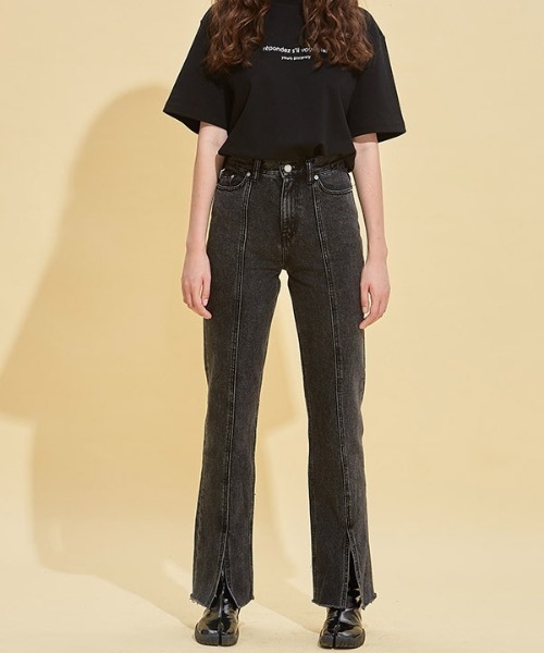 [RSVP] Denim брюки 1 черный женский 