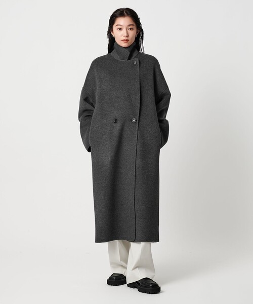新品UNITED ARROWS ★ 定価35200円ウールリバーコート MARW UNITED ARROWS コート アウター 「MARW ARROWS」リバー