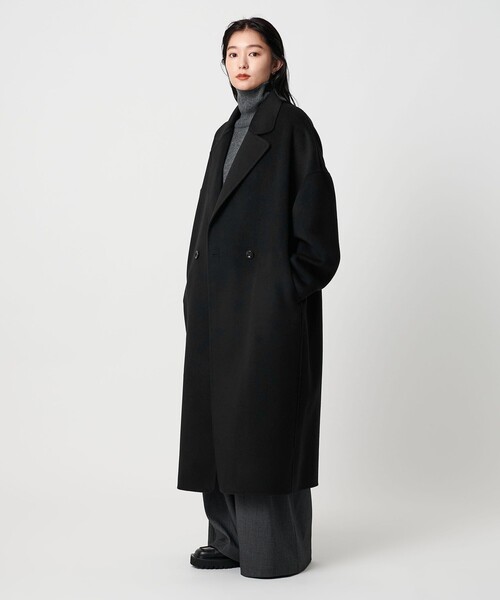 BEAUTY&YOUTH UNITED ARROWS チェックロングコート XL ステンカラー チェックコート