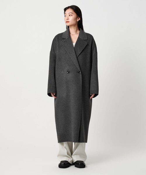 美品　UNITED ARROWS リバー テーラード コート W リバー テーラード コート （その他アウター）｜UNITED ARROWS