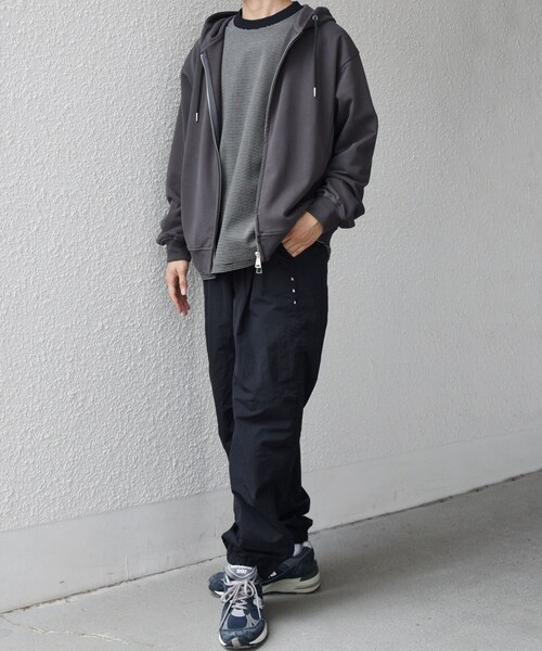 SHIPS any パーカー any: CLASSY バックタック スウェット ジップ