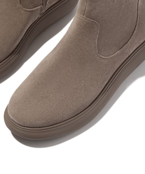 FitFlop（フィットフロップ） ブーツ iQ-COMFF SUEDE ZIP ANKLE BOOTS
