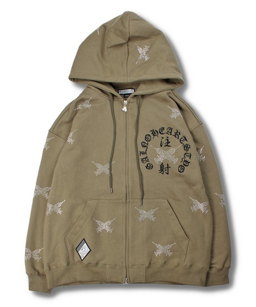 GALFY（ガルフィー） パーカー GALFY-ピカピカ注射器パーカー メンズ