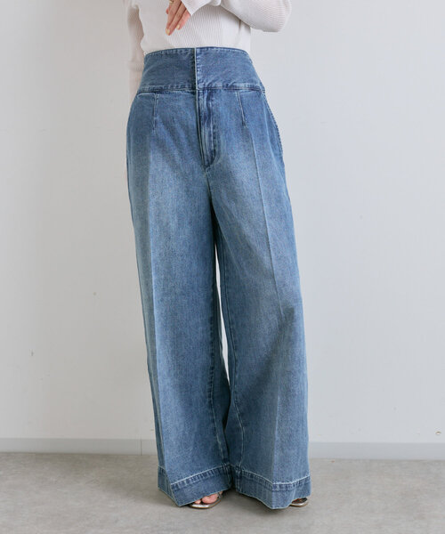 La boutique Bonbon（ラブティックボンボン） 加工デニムパンツ 36