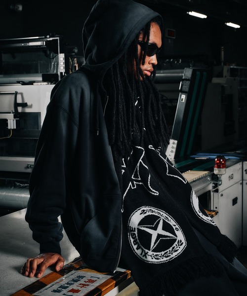 XLARGE（エクストラ ラージ） パーカー SPRAY DYED ZIP UP HOODED