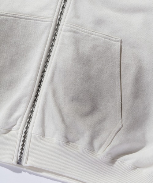 XLARGE（エクストラ ラージ） パーカー SPRAY DYED ZIP UP HOODED