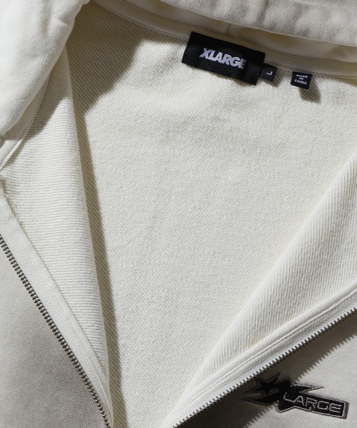 XLARGE（エクストラ ラージ） パーカー SPRAY DYED ZIP UP HOODED