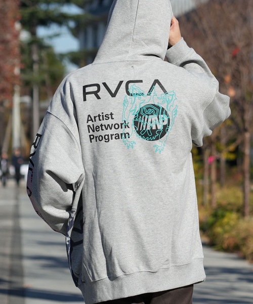 RVCA（ルーカ） パーカー メンズ OVER PRINT HD パーカー 「2025年秋冬