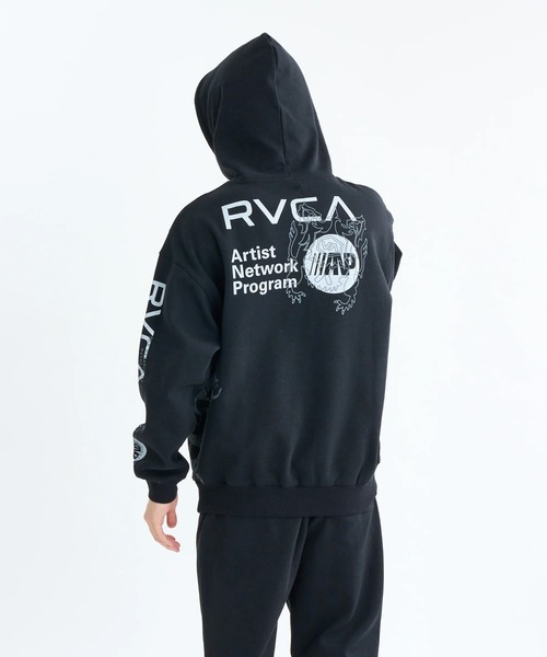 RVCA（ルーカ） パーカー メンズ OVER PRINT HD パーカー 「2025年秋冬