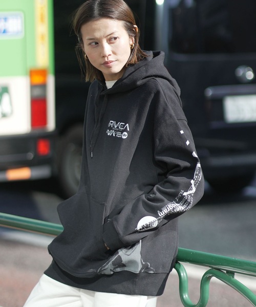 RVCA（ルーカ） パーカー メンズ OVER PRINT HD パーカー 「2025年秋冬