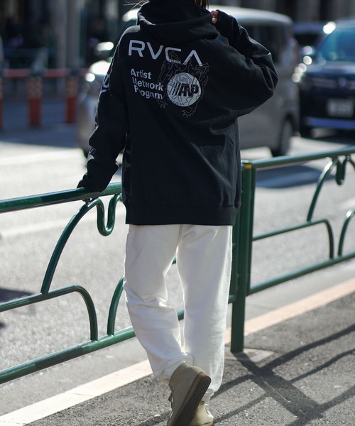 RVCA（ルーカ） パーカー メンズ OVER PRINT HD パーカー 「2025年秋冬