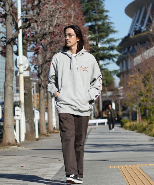 RVCA（ルーカ） パーカー メンズ OVER PRINT HD パーカー 「2025年秋冬