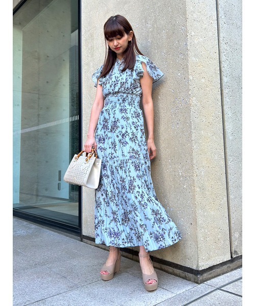 SNIDEL（スナイデル） ノースリーブワンピース 1 ブルー レディース