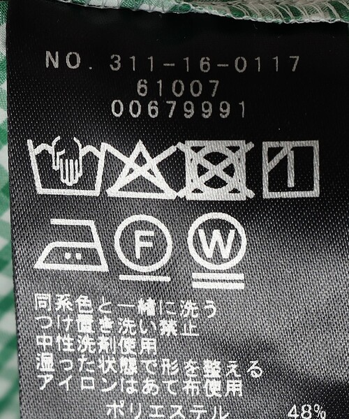 SHIPS（シップス） ブラウス シャツ SHIPS Primary Navy Label 