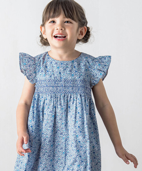 「Tartine et Chocolat」 「KIDS」ノースリーブワンピース 120cm ブルー系その他 キッズ_画像5