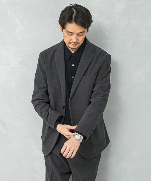 バーバリー コーデュロイ スーツ 黒 中古・古着通販】BURBERRY BLACK LABEL (バーバリーブラックレーベル