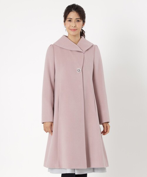 TO BE CHIC（トゥー ビー シック） コート 40 グレー レディース