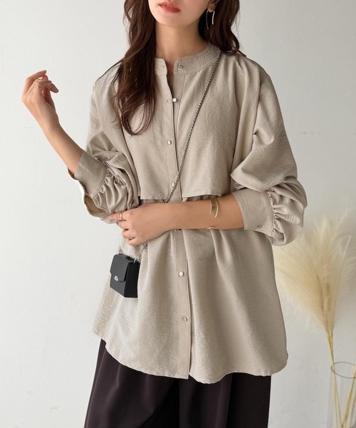 「classicalelf」 長袖ブラウス X-LARGE ベージュ レディース_画像4