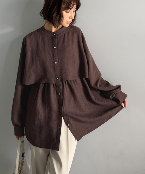 「classicalelf」 長袖ブラウス X-LARGE ベージュ レディース_画像5