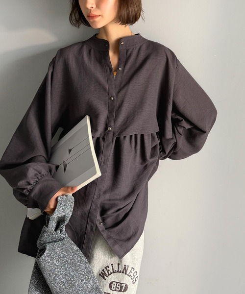 「classicalelf」 長袖ブラウス X-LARGE ベージュ レディース_画像8