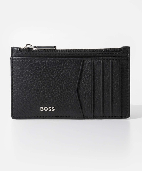 美品✨HUGO BOSS クロコ型押　カーフレザー　ブラック　本革　L相当　希少 美品✨HUGO BOSS クロコ型押 カーフレザー ブラック 本革 L相当 希少
