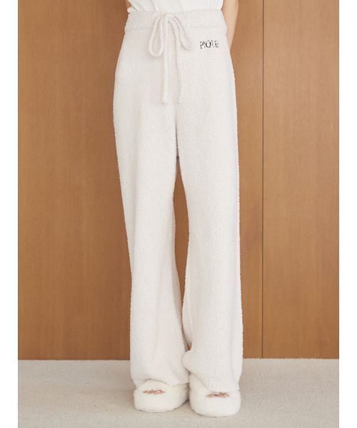 gelato pique（ジェラートピケ） パジャマ ルームウェア メランジロゴ