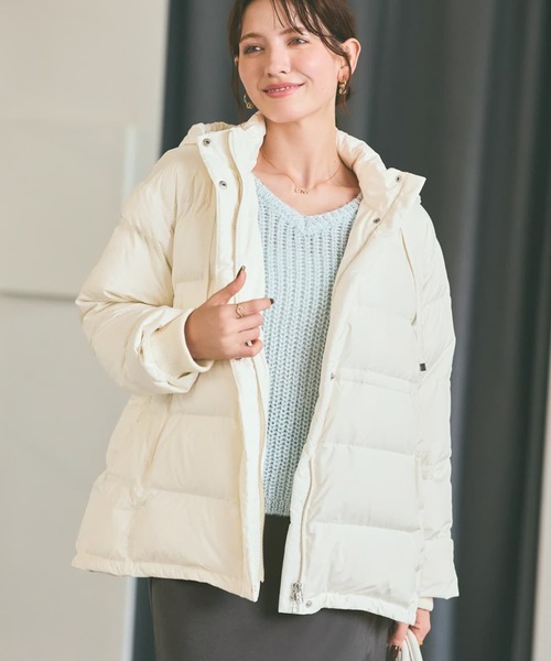 ダウンコート ダウンジャケット 「KAWADA FEATHER/撥水」4ポケット