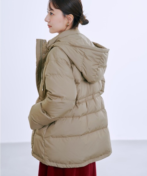 ダウンコート ダウンジャケット 「KAWADA FEATHER/撥水」4ポケット