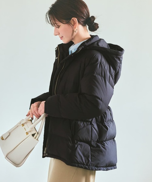 ダウンコート ダウンジャケット 「KAWADA FEATHER/撥水」4ポケット