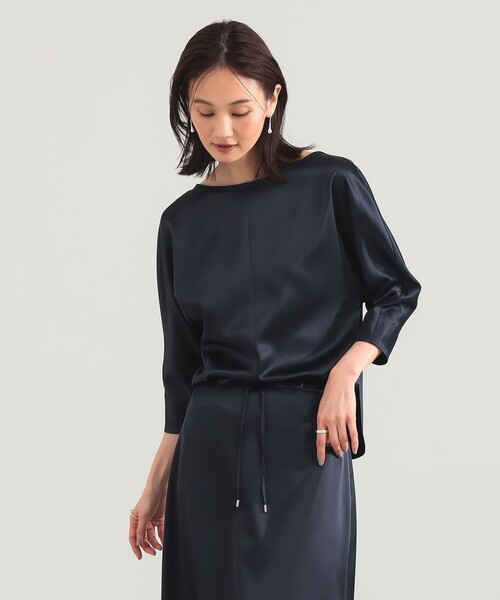 【新品タグ付き】Demi-Luxe BEAMS　サテンステッチ　ブラウス 64111156287_C_1.jpg