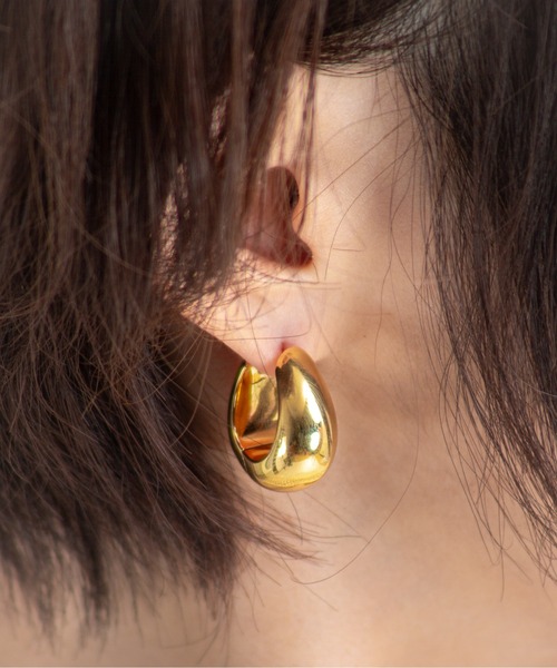 TOM WOOD(トムウッド) ピアス 「TOMWOOD」Ice Hoop Medium TOM WOOD(トムウッド) ピアス 「TOMWOOD」Ice Hoop Medium