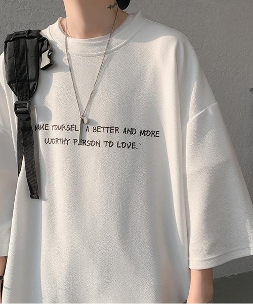 「NEW GENTLEMAN」 半袖Tシャツ L グレイッシュベージュ メンズ_画像6