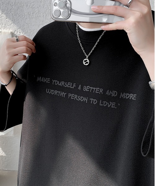 「NEW GENTLEMAN」 半袖Tシャツ L グレイッシュベージュ メンズ_画像8