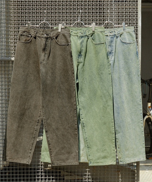 「MONO-MART」 デニムパンツ S インディゴブルー メンズ_画像2
