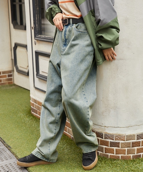 「MONO-MART」 デニムパンツ S インディゴブルー メンズ_画像3